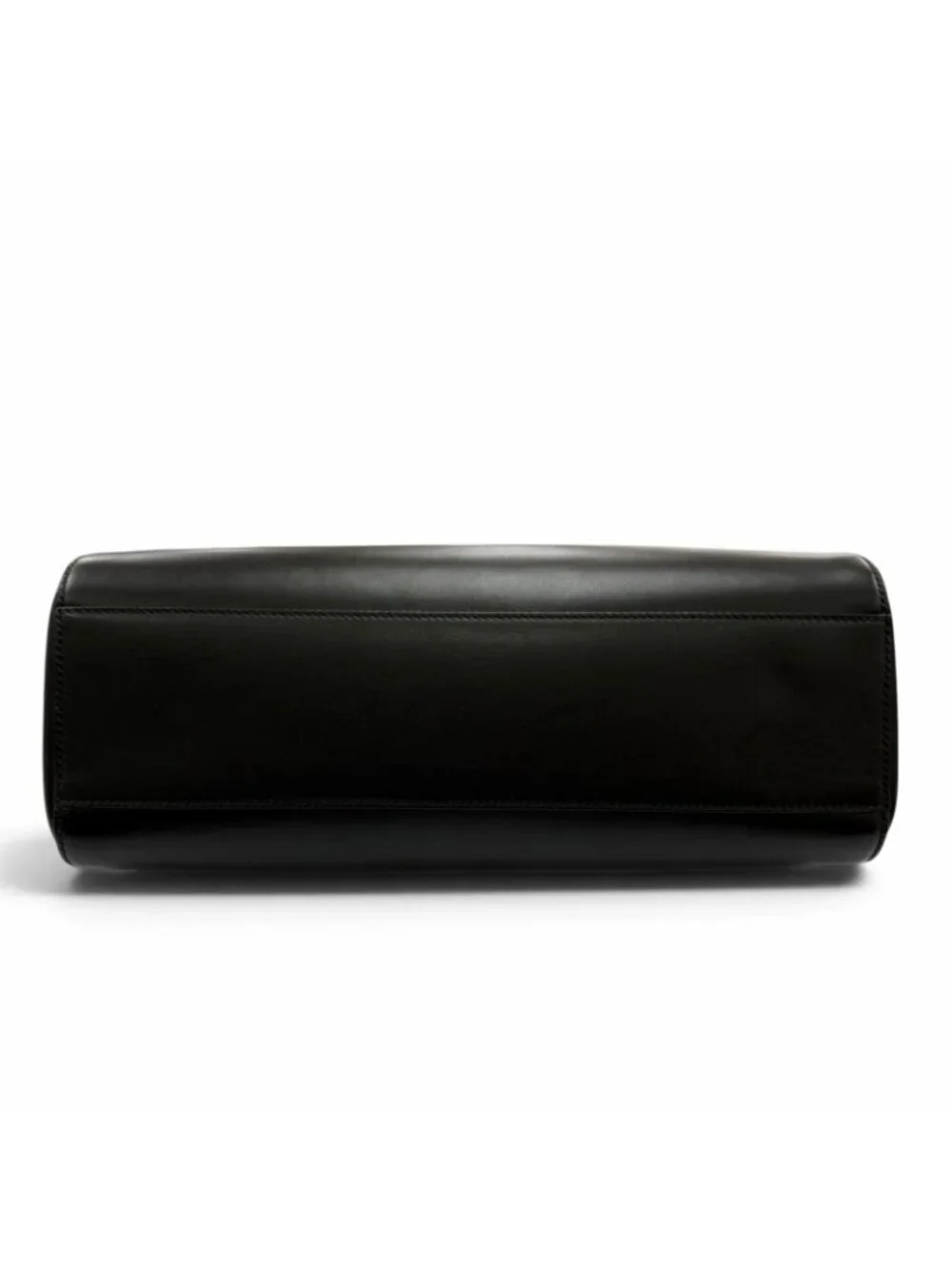 Gucci Nymphaea Medium Bamboo Eco Pearl 2-Way Leather Shoulder Bag Black